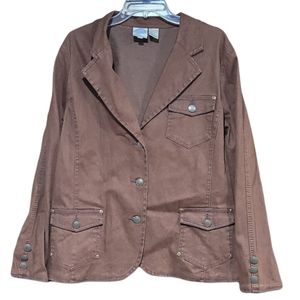 DG2 by Diane Gilman Denim Jacket